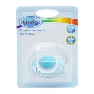 Пустышка силик. круглая мягкие края Li 402/6 +-0