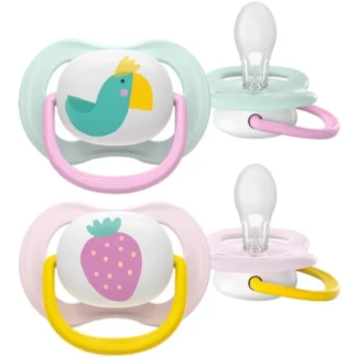 Пустушка Avent (Авент) Ultra Air 0-6міс. №2 (SCF080/24)-0