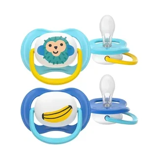 Пустушка Avent (Авент) Ultra Air 0-6міс. №2 (SCF080/26)-0