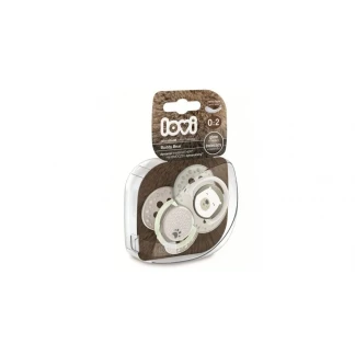 Пустушка Canpol (Кенпол) Lovi Buddy bear силіконова 0-2міс. №2 (22/862)-0