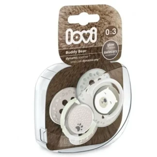 Пустышка Canpol (Кенпол) Lovi Buddy Bear силиконовая динамическая 0-6мес.№2 (22/863)-0