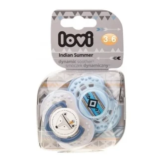 Пустышка Canpol (Кенпол) Lovi Indian Summer силиконовая 3-6мес. №2-0