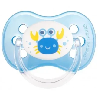 Пустышка Canpol (Кенпол) силиконовая круглая 0-6мес. №1 (22/410)-0