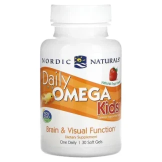 РИБ'ЯЧИЙ ЖИР Nordic Naturals Daily Kids для дітей капсули №30-0