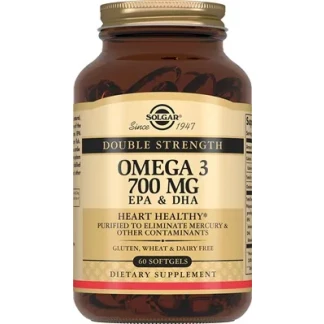Вітаміни Solgar (Солгар) Omega-3 EPA & DHA загальнозміцнюючі капсули по 700мг №60-0