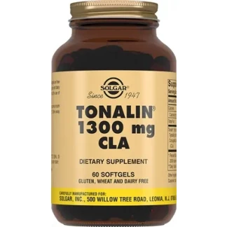 Вітаміни Solgar (Солгар) Tonalin CLA для зменшення кількості жирів капсули по 1300мг №60-0
