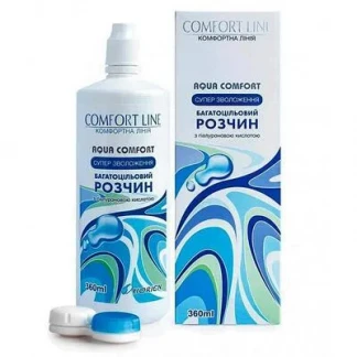 Раствор для контактных линз Comfort Line (Комфорт Лайн) Aqua Comfort 360мл-0