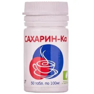 САХАРИН підсолоджувач таблетки по 0,1г №50-0