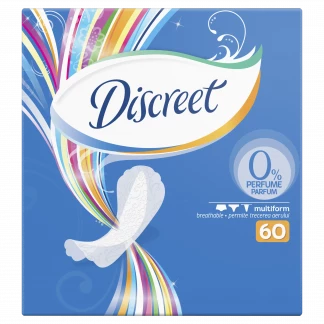 Ежедневные гигиенические прокладки Discreet (Дискрит) Air, №60-0