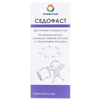 СЕДОФАСТ сироп по 120мл у флаконі-0