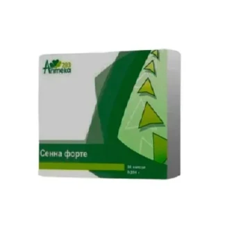 СЕННА Форте капсулы по 250мг №30-0