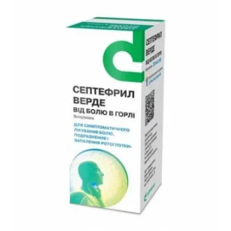 СЕПТЕФРИЛ Верде спрей для горла по 3мг/мл по 30мл во флаконе СЕПТЕФРИЛ Верде спрей для горла по 3мг/мл по 30мл во флаконе-0