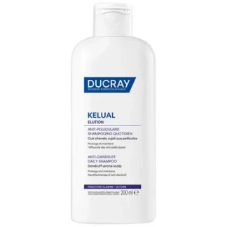 Шампунь Ducray (Дюкрей) Kelual Elution для відновлення балансу шкіри голови для всіх типів волосся 200мл-0