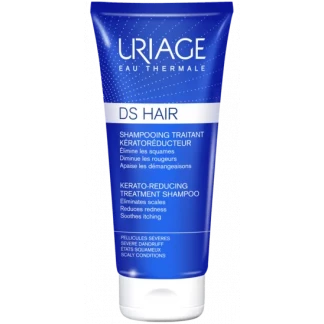 Шампунь Uriage (Урьяж) DS Hair shampoo keratoreducteur кераторегулюючий лечебный против перхоти для раздраженной кожи головы при себорейном дерматите 150 мл-0