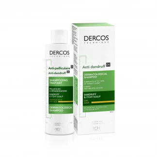 Шампунь Vichy (Віши) Dercos Anti-Dandruff Treatment Shampoo Dry Hair від лупи посиленої дії для сухого волосся 200 мл-0
