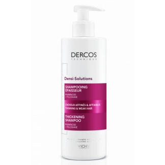 Шампунь Vichy (Віши) Dercos Densi-Solutions Shampoing Epaisseur для відновлення густоти і об’єму тонкого волосся 400 мл-0
