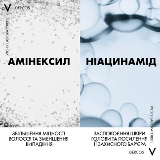 Шампунь Vichy (Виши) Dercos Energising Shampoo тонизирующий с аминексилом против выпадения 400 мл-1