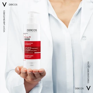 Шампунь Vichy (Виши) Dercos Energising Shampoo тонизирующий с аминексилом против выпадения 400 мл-9