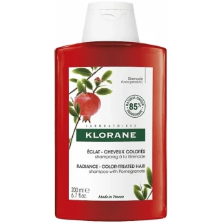 Шампунь Klorane (Клоран) Pomegrante Shampoo захист кольору з екстрактом гранату для фарбованого волосся 200 мл-0