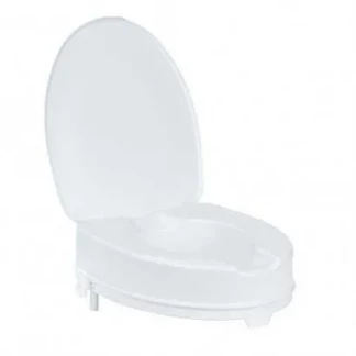Сидение для туалета высокое с крышкой 10см KING-10L-00-0