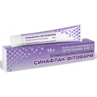 СИНАФЛАН-Фітофарм мазь 0,025% по 15г-0