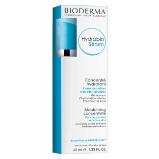 Сироватка Bioderma (Біодерма) Hydrabio інтенсивної дії для чутливої зневодненої шкіри 40 мл-0