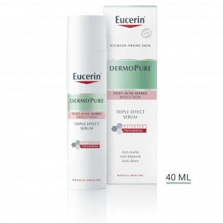 Сироватка для обличчя Eucerin (Еуцерин) Dermo Pure потрійної дії для проблемної шкіри 40мл (66862)-0