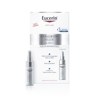 Сироватка Eucerin (Юцерин) Hyaluron-Filler Concentrate концентрованний догляд проти зморшок для всіх типів шкіри 6х5мл (63908)-0