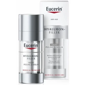 Сыворотка и пилинг Eucerin (Эуцерин) Hyaluron-Filler Peeling and Serum ночной уход (15х2) 30 мл (89774)-0