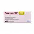АГАПУРИН СР 400 таблетки покрытые оболочкой пролонгированного действия по 400 мг №20-thumb1