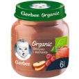 Фруктове пюре Gerber (Гербер) Органічні Яблуко і малина з 6 місяців 125г-thumb1