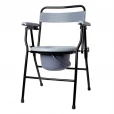 Крісло-стілець з санітарним оснащенням нерегульоване за висотою, складане (KJT710B)-thumb4