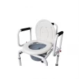Крісло-стілець з санітарним оснащенням регульоване з відкидним підлокітником (KJT729)-thumb0