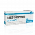 МЕТФОРМІН-Астрафарм таблетки по 500мг №30-thumb0