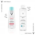 Міцелярна вода Vichy (Віши) Purete Thermale Mineral Micellar Water Sensitive Skin для чутливої шкіри обличчя і очей 200мл-thumb1