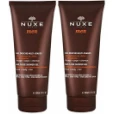 Набір очищуючих гелів для обличчя, тіла та волосся Nuxe (Нюкс) Men Gel Multi-Fonctions Hydratant 2х200 мл-thumb0