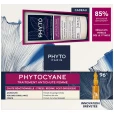 Набір Phyto (Фіто) Phytocyane Reactional Hair Loss Treatment For Women Set проти випадання волосся у жінок (ампули 12*5мл + шампунь 100мл)-thumb1