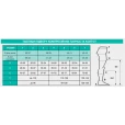 Чулки компрессионные К2 мужские Алком открытый мисок, р.1 черные (6092)-thumb2