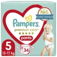 Подгузники-трусики детские Pampers Premium Care Pants р. 5 12-17 кг №34-thumb1