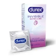 Презервативы Durex Invisible Extra Lube №12-thumb1