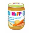 Рибно-овочеве пюре HiPP (Хіпп) Морква та картопля з лососем з 8 місяців 190 г-thumb0