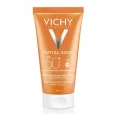 Сонцезахисний крем Vichy (Віши) Capital Ideal Soleil Velvety Cream Complexion SPF 50+ потрійної дії для обличчя 50 мл-thumb0