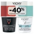 Набор Vichy (Веши): Дезодорант 48 час. против белых следов 50мл + Дезодорант экстра-сильный для мужчин 50мл-thumb0