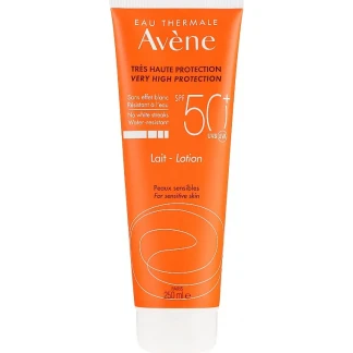 Молочко солнцезащитное Avene (Авен) Eau Thermale Sun Very High Protection Lotion SPF50 для чувствительной кожи 100 мл-0