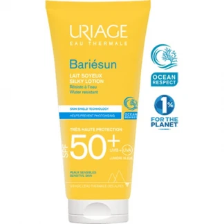 Молочко Uriage (Урьяж) Bariesun Lotion SPF 50+ сонцезахисне для всіх типів шкіри тіла та обличчя 100 мл -1