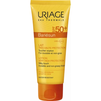 Молочко Uriage (Урьяж) Bariesun Lotion SPF 50+ сонцезахисне для всіх типів шкіри тіла та обличчя 100 мл -0