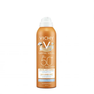 Сонцезахисний аерозоль Vichy (Віши) Ideal Soleil Anti-Sand Mist SPF50+ Антипісок для дітей 200 мл-0