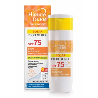Сонцезахисний крем для дітей Біокон Hirudo Derm Sun Protect Solar Protect Kids SPF 75 150 мл Сонцезахисний крем для дітей Біокон Hirudo Derm Sun Protect Solar Protect Kids SPF 75 150 мл-1