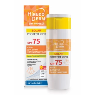 Сонцезахисний крем для дітей Біокон Hirudo Derm Sun Protect Solar Protect Kids SPF 75 150 мл Сонцезахисний крем для дітей Біокон Hirudo Derm Sun Protect Solar Protect Kids SPF 75 150 мл-0