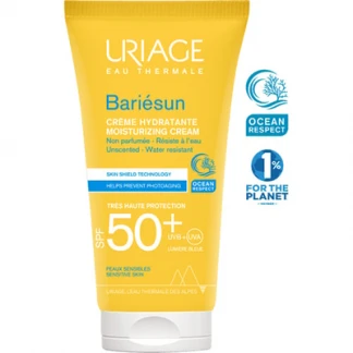 Сонцезахисний крем для обличчя Uriage (Урьяж) Bariesun  Fragrance Free Creme SPF50+ без ароматизаторів для всіх типів шкіри 50 мл -1